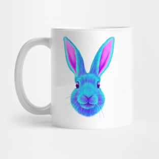 Blue Rabbit Mug